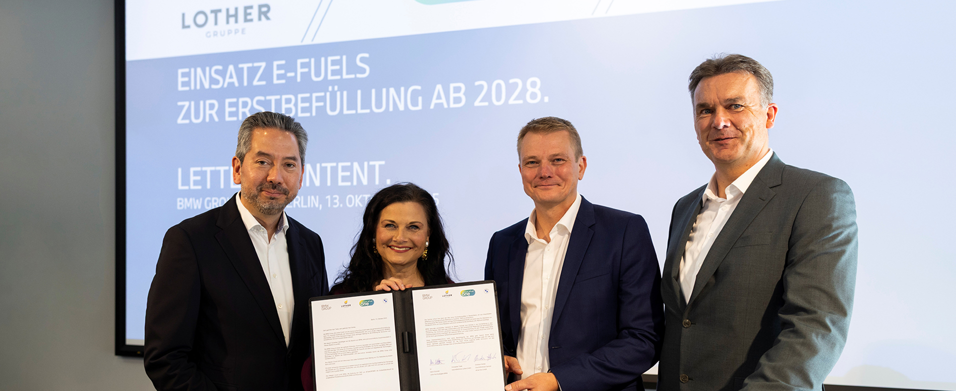 BMW unterzeichnet LOI