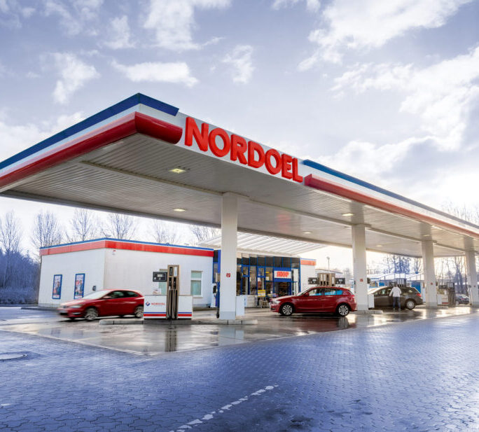 Nordoel Preetz Außenansicht in blau